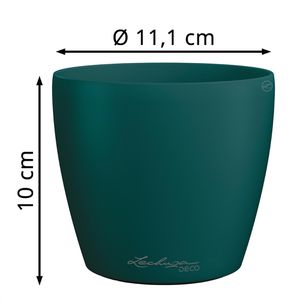 Produktbild für Übertopf Lechuza-DECO 10, pinie, Ø 11 x 10 cm