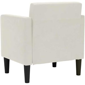 Produktbild für Loungesessel vidaXL 4100559, creme