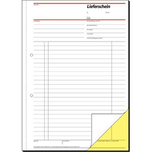 Produktbild für Lieferscheinbuch Sigel SD015, A4