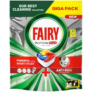 Spülmaschinentabs Fairy Platinum Plus, Zitrone, All-in-One