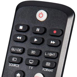 Produktbild für Ersatzfernbedienung Hama Philips TV, 221063, beleuchtet