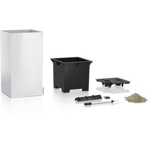 Produktbild für Übertopf Lechuza CANTO Premium 40 high, weiß, 40 x 76 x 40 cm