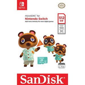 Produktbild für Micro-SD-Karte SanDisk für Nintendo Switch, 512GB