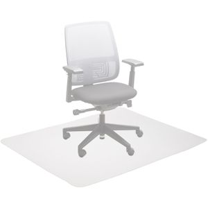 Produktbild für Bodenschutzmatte Relaxdays milchweiß