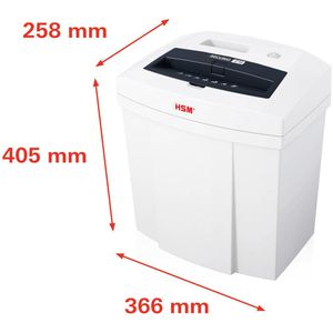 Produktbild für Aktenvernichter HSM Securio C14, 2253111, weiß