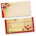 Zusatzbild Weihnachtsbriefpapier tatmotive Santa Claus, Set
