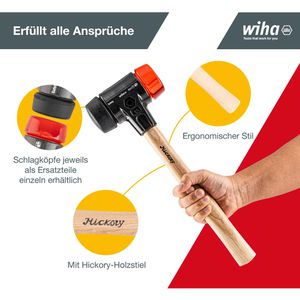Produktbild für Schonhammer Wiha Safety, 26613, Kopf-Ø 50mm