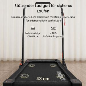Produktbild für Walking-Pad FlexiSpot MotionX, mit Handlauf, bis 7% Steigung