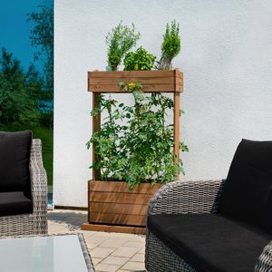Produktbild für Hochbeet hecht-international Cube 2, aus Holz