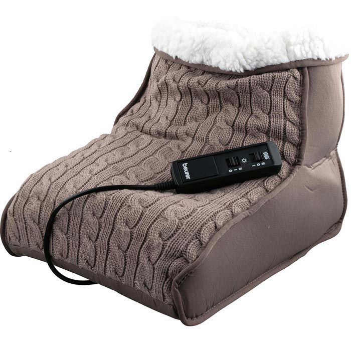 Beurer Fußwärmer FWM 45, elektrisch, 15 Watt, 2 Temperaturstufen, mit ...