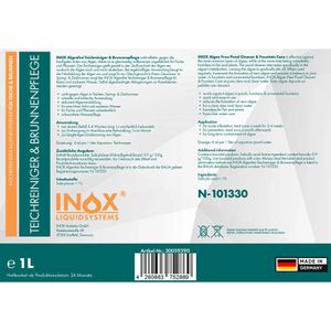 Produktbild für Algizid INOX Algenfrei Teichreiniger &amp; Brunnenpflege