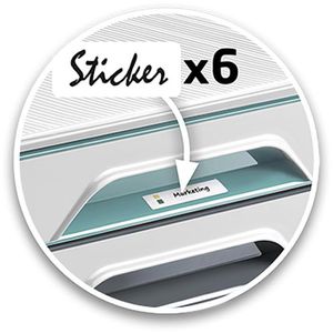 Produktbild für Schubladenbox cep 7-111 Ri, Smoove Riviera, A4