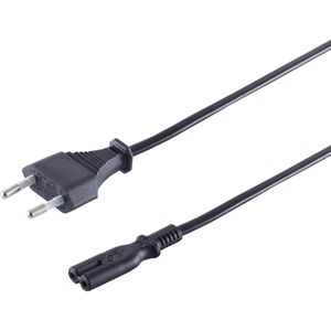 Netzkabel S-Conn 60002-3, 2-polig, 3 m