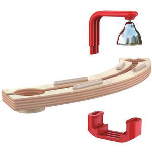 Produktbild für Murmelbahn Hape E6019 Burg Quadrilla