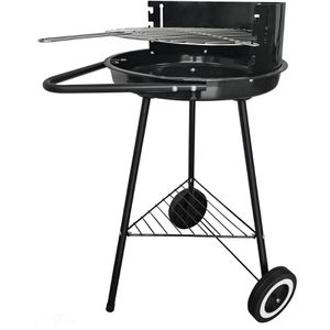 Produktbild für Holzkohlegrill Böttcher-AG 64257, Rundgrill mit Rädern