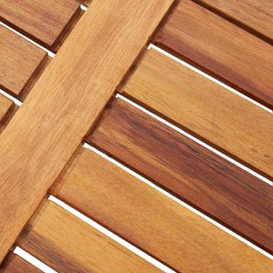 Produktbild für Beistelltisch vidaXL 46005, Akazie, aus Massivholz