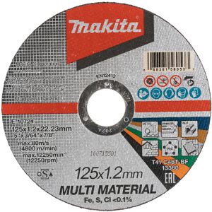 Trennscheibe Makita E-10724, Multimaterial, Bohrungs-Ø 22,23mm