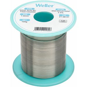 Lötzinn Weller T0051402699, Flussmittel, bleifrei