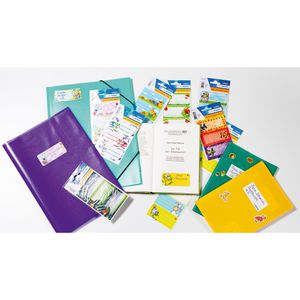 Produktbild für Buchetiketten Herma 5593 Vario, Blumengesichter