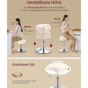 Produktbild für Drehhocker Vasagle LJB120W01