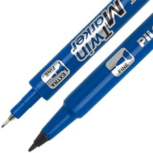 Produktbild für Permanentmarker Pilot Twin, 4045703