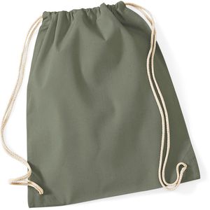 Produktbild für Turnbeutel Westford-Mill W110 Cotton Gymsac, olive green