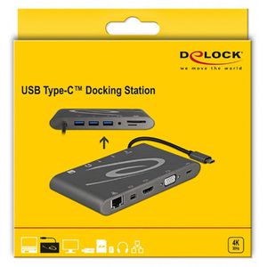Produktbild für Dockingstation DeLock 87297