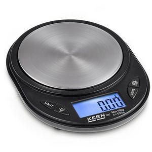 Digitalwaage Kern TGC 150-2, mit Tara-Funktion, Teilung 0,01 g