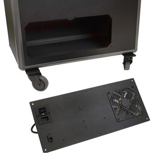 Produktbild für Tabletwagen Dicota Lade-Trolley, D32005, schwarz / grau