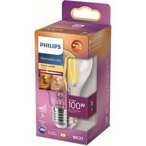 Produktbild für LED-Lampe Philips Filament WarmGlow, E27