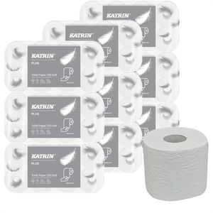 Produktbild für Toilettenpapier Katrin Plus Toilet 250, 11711, Palette