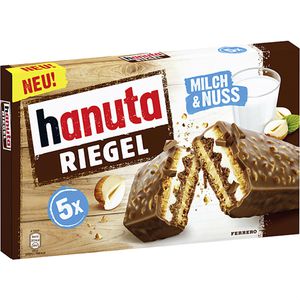 Schokoriegel Hanuta Riegel Milch & Nuss