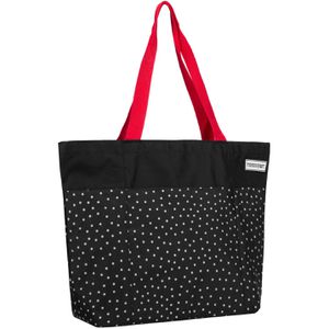 Produktbild für Einkaufstasche anndora TW-8205-230 SNÖVIT, schwarz / weiß