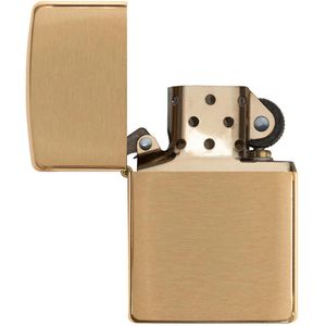 Produktbild für Feuerzeug Zippo Brass Brushed 204, gebürstet