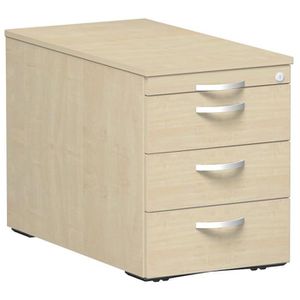 Produktbild für Rollcontainer Geramöbel Flex, aus Holz, ahorn