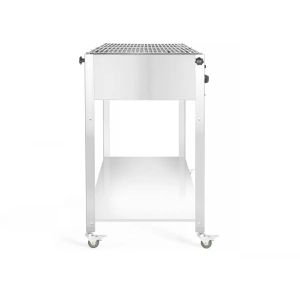 Produktbild für Gasgrill Hendi Grill-Master Quattro, 154908, silber, 4 Brenner