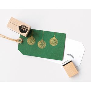 Produktbild für Motivstempel Folia Stempelset Christmas, aus Holz