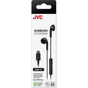 Produktbild für Kopfhörer JVC HA-FR17UC, schwarz