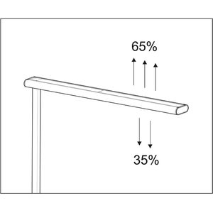 Produktbild für Stehlampe Maul Mauljet, LED, silber, 195 cm