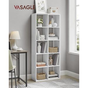 Produktbild für Bücherregal Vasagle LBC168T14, weiß