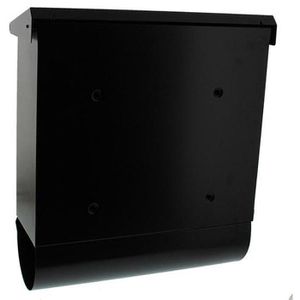 Produktbild für Briefkasten Burg-Wächter Comfort-Set 91300 schwarz, aus Stahl