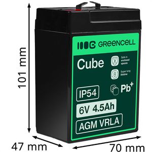 Produktbild für AGM-Batterie Green-Cell VRLA
