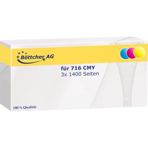 Produktbild für Toner Böttcher-AG für Canon 716 CMY Multipack
