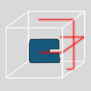 Produktbild für Kreuzlinienlaser Makita SK105DZ