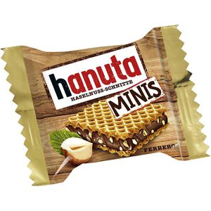 Produktbild für Waffeln Hanuta Minis Haselnuss-Schnitte