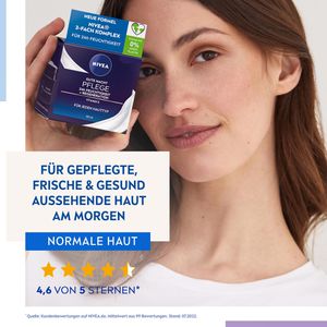 Produktbild für Nachtcreme Nivea Gute Nacht Pflege 24h Feuchtigkeit