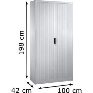 Produktbild für Rollladenschrank CP-Möbel Omnispace, aus Metall