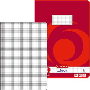 Produktbild für Schulheft Herlitz 340224 x-book, ab 5. Klasse, A4