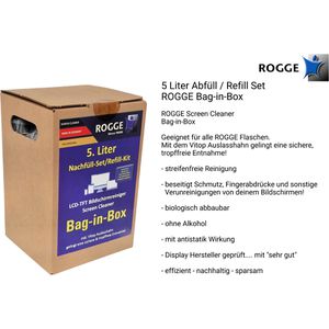 Produktbild für Bildschirmreiniger Rogge Bag-in-Box Screen Cleaner, Nachfüller