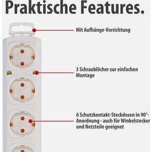 Produktbild für Steckdosenleiste Brennenstuhl Comfort-Line Plus 2m